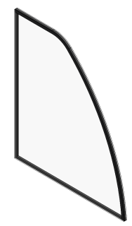 Seitenglas-recht GR71_ABM: L 584 x B 685 x H 16 mm