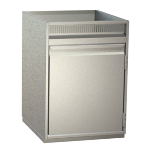 Schnapps Freezer box in built-in cabinet
