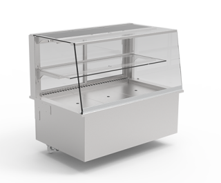 Gastro GS-112-53-Z Built-in Refrigerated Display Case: remote cooling