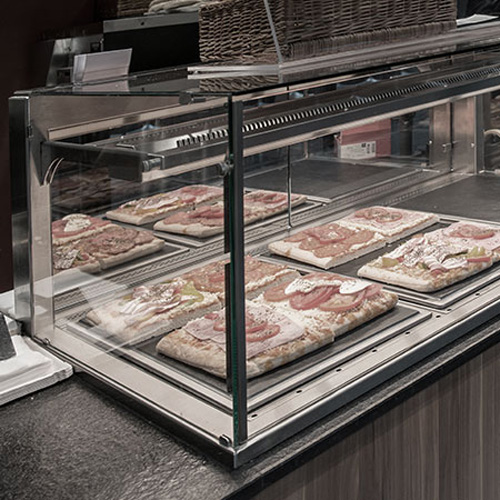Heated Display Cases with Climate