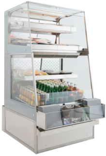 Convenience Tower 80-E R290 Combo display cold/hot: self-contained